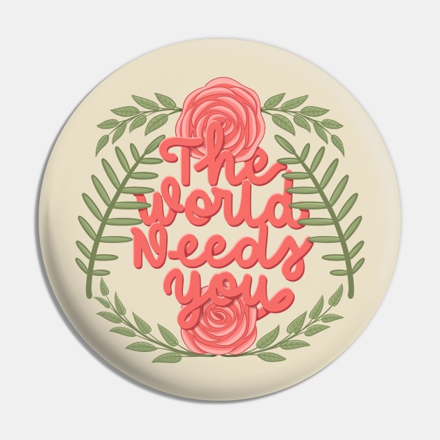 The world needs U Pin by Karyavna