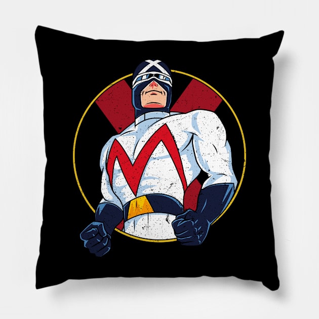 The Masked Racer Pillow by redwane