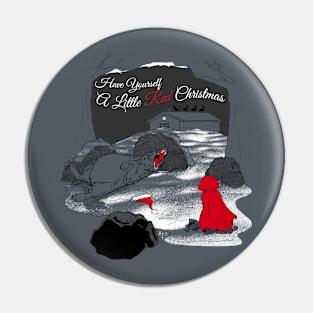 A Little Red Christmas Pin