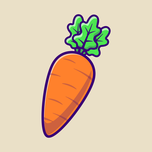 Carrot Vegetable Cartoon by Catalyst Labs