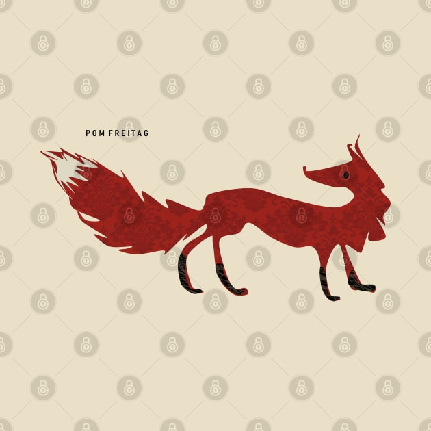 Red fox : by Annie Pom Freitag