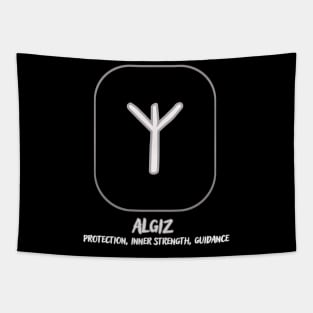 The nordic rune Algiz Tapestry