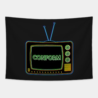 Retro TV | Conform | Pop Art Tapestry