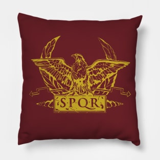 Roman Eagle Standard Aquila SPQR Pillow