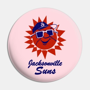 Classic Jacksonville Suns Basketball 1962 Pin