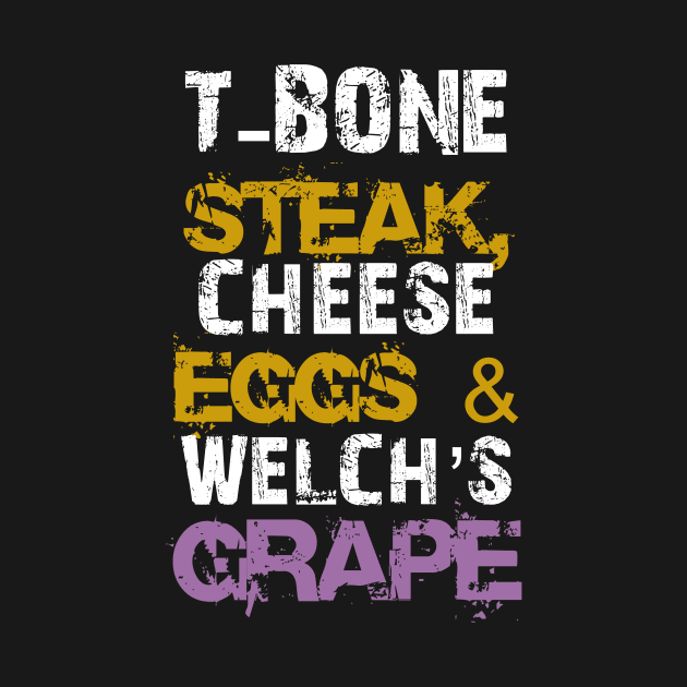 T-Bone-Steak-Cheese-Eggs-Welchs-Grape by whosfabrice