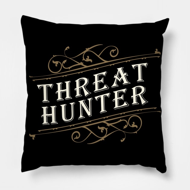 Threat Hunter Pillow by DFIR Diva