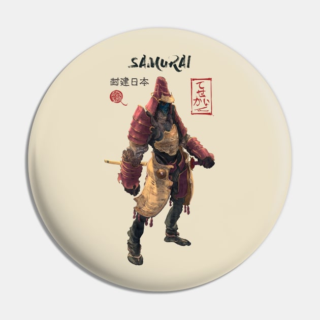 Samurai Pin by Tck