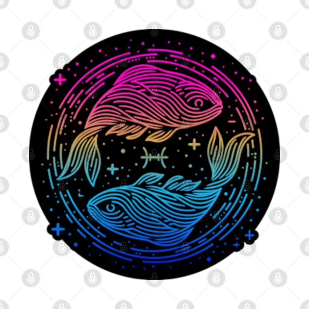 Pisces Sketch RGB by Worldengine