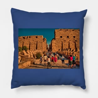 Egypt. Luxor. Karnak Temple. Pillow