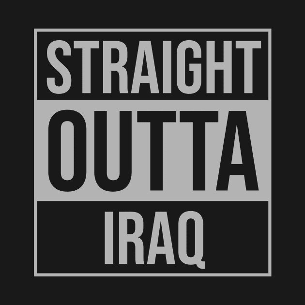 Straight Outta IRAQ by redsoldesign