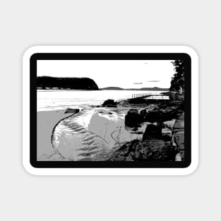 The Beach Landscape Magnet