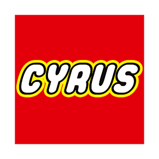 CYRUS - Personalized LEGO Name T-Shirt