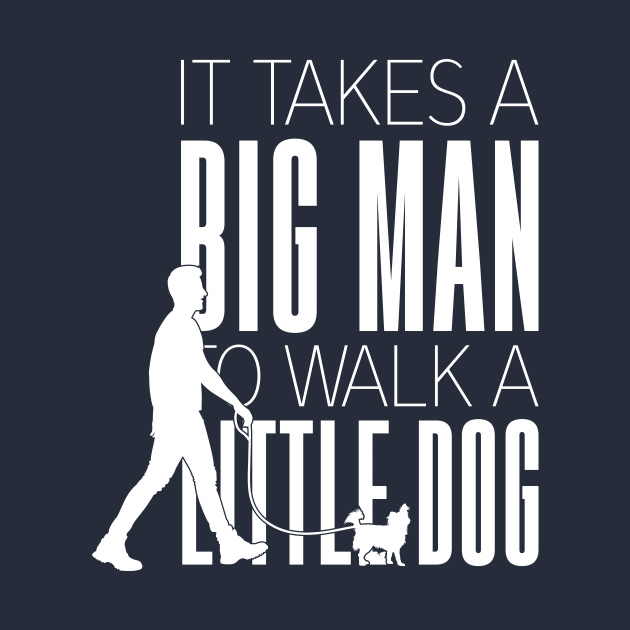 Big Man Little Dog by polliadesign