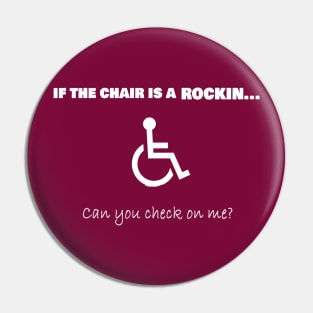 If the chair is a rockin... Pin