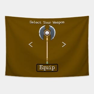 D&D Select Your Weapon: Great Axe Tapestry