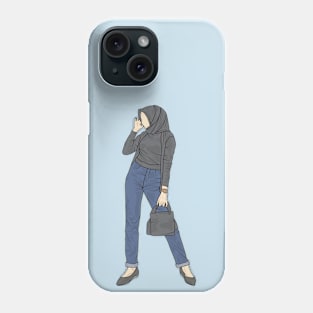 Black And Blue Moon Collection Phone Case