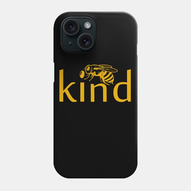 bee kind Phone Case by AMRIART