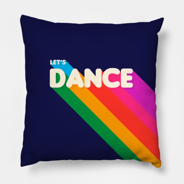 let's dance Pillow by showmemars