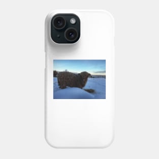 Scottish Highland Cattle Calf 1876 Phone Case