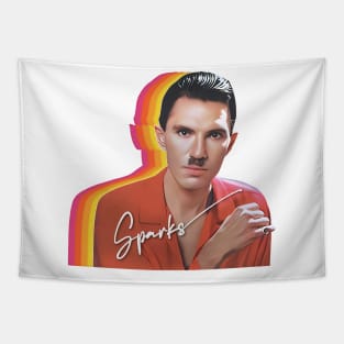 Sparks \/\/\ 70s Retro Fan Artwork Design Tapestry