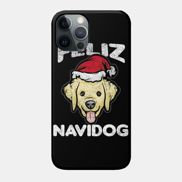 Christmas-Santa Feliz Navidog - Christmas Day - Phone Case