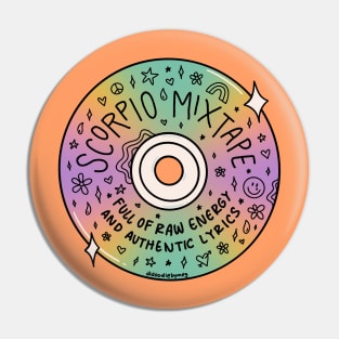 Scorpio Mixtape Pin