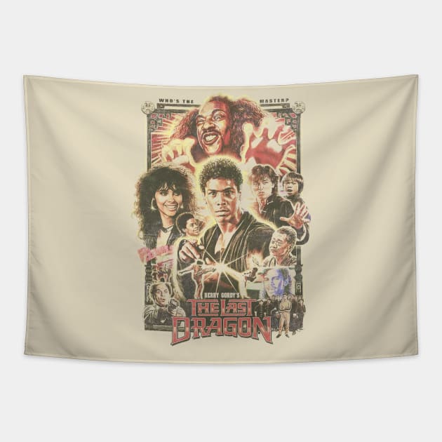 Vintage - The Last Dragon Movie Poster Tapestry by Dreamies