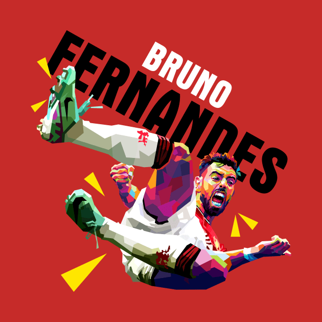 Bruno Fernandes WPAP by awangwidyatama