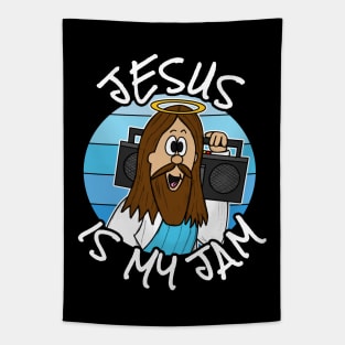 Jesus Is My Jam Christian Musician Funny Tapestry