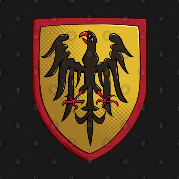 Teutonic Civilization Shield by Koyaanisqatsian