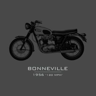 Bonneville T120 1956 - Classic motorcycles T-Shirt