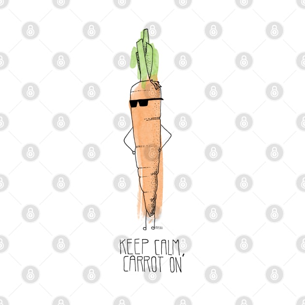 Keep Calm, Carrot On by douglaswood