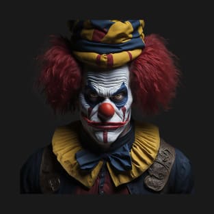 Clown With Angry Look T-Shirt