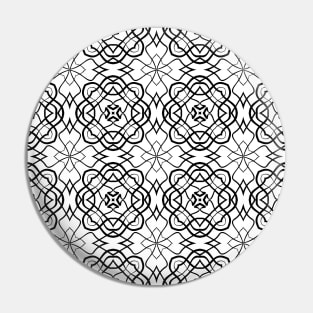 Abstract monochrome pattern Pin