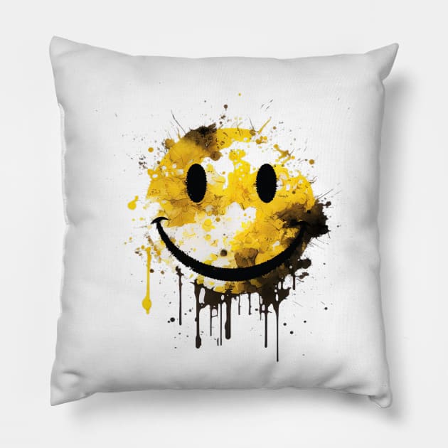 Smiley Pillow by Limbo Sandwich