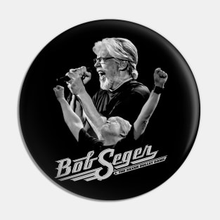 Bob seger Legend rock and roll Pin