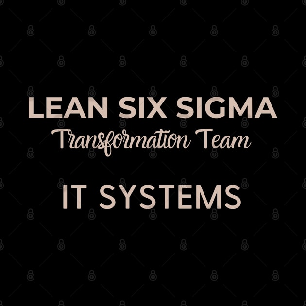 Lean Transformation Team IT SYSTEMS by Viz4Business