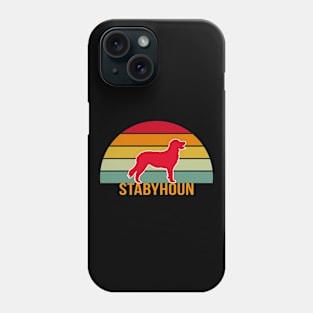 Stabyhoun Vintage Silhouette Phone Case