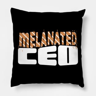 Melanated CEO Pillow