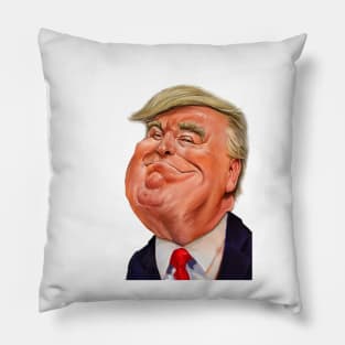 Trump character face Pillow
