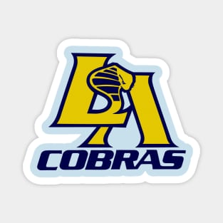 Defunct LA Cobras AFootball 1988 Magnet