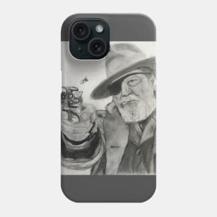 Cowboy Drawing Phone Case