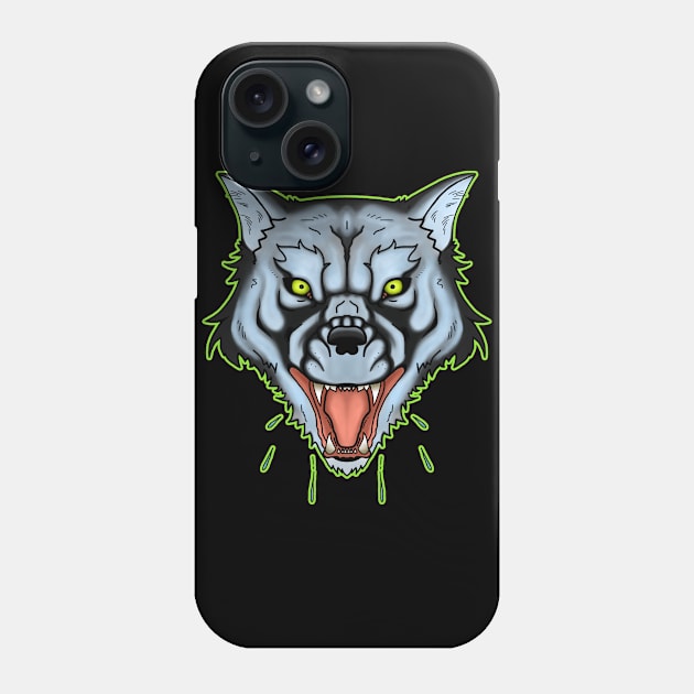 Werewolf Traditional Phone Case by TaliDe