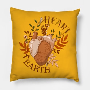 Heart - Earth Pillow