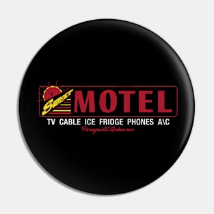 Sunset Motel (dark) Pin