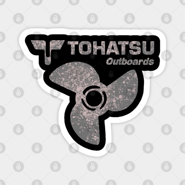 Tohatsu Outboard Motors Magnet by Midcenturydave