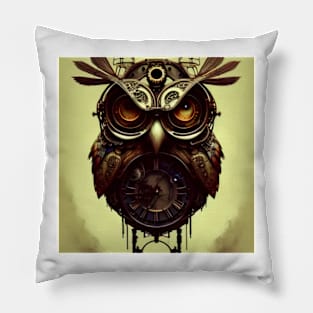 Intricate Owl Pillow