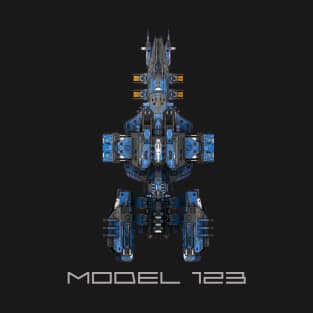 Spaceship Model 123 T-Shirt