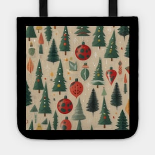 Christmas tree Tote